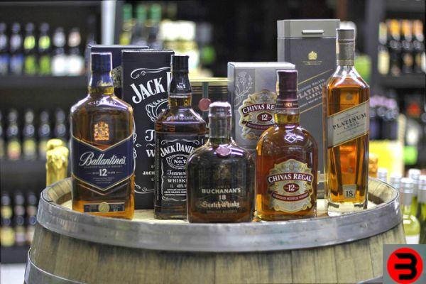 Qual é a diferença entre bourbon e scotch?