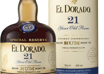 Rhum Spécial Réserve El Dorado 21 Anni