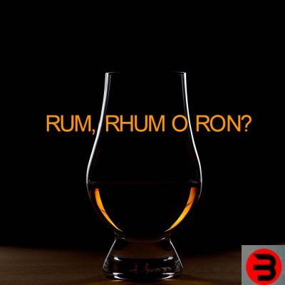 Nom correct du rhum