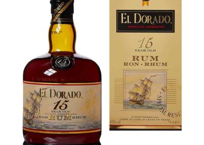 Rum El Dorado 15 anos