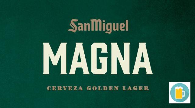 Informação sobre a cerveja a Magna