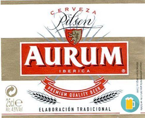 Informações sobre a cerveja Aurum