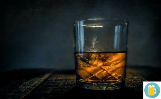 What is a whiskey on the rocks?